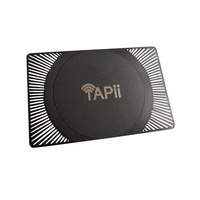 Gute Qualität New Style Custom Printed Logo Smart Metal Card RFID-Metall karte