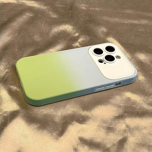Funda para iPhone 15 con Vista Panorámica Degradada, Funda Protectora con Lente de Cobertura Total para iPhone 14, Funda Protectora con Sensación de Piel para iPhone 13 Pro Max - Product Image 5