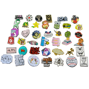 High Quality Hard Enamel Pin Custom Logo Anime Character Soft Enamel Lapel Pin Metal Badge Fashion Accessories for Gift - Product Image 1
