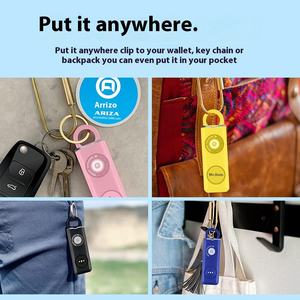 อุปกรณ์ป้องกันภัยส่วนบุคคลบลูทูธแบบพกพาชาร์จไฟได้อุปกรณ์ฉุกเฉินสำหรับผู้สูงอายุ/ผู้หญิงงานฝีมือโลหะ - Product Image 5