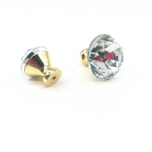 Handle and <strong>Knob</strong> CX725 European Style Decorative Glass <strong>Crystal</strong> <strong>Gold</strong> Kitchen Cabinet Door <strong>Knobs</strong> Handles Elegant <strong>Knobs</strong> Handles - Product Image 4