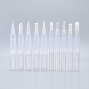 Bolígrafo giratorio de plástico de 2ml, 3ml y 5ml con dispensador de cepillo, envase cosmético vacío <span class=keywords><strong>para</strong></span> aceite de cutícula, brillo de labios, aceite nutritivo <span class=keywords><strong>para</strong></span> <span class=keywords><strong>uñas</strong></span> - Product Image 1