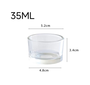 Tùy Chỉnh Sang Trọng Tùy Chỉnh Rỗng Màu Nến Thủy Tinh Container Jar Với Nắp Và Hộp Cho Nến Làm Trang Trí - Product Image 2