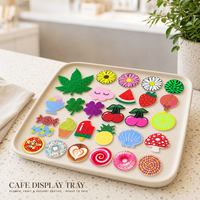 KAYA Bloemen Fruit Dessert Tepelplakkers Glitter Borstblaadjes Klaar voor Verzending Groothandel OEM ODM Leverancier