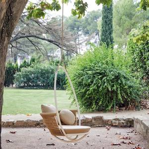 Cesta Colgante de Mimbre Viral, Silla Mecedora, Hamaca Grande <span class=keywords><strong>para</strong></span> Balcón, <span class=keywords><strong>Terraza</strong></span>, Patio, Jardín, Muebles de Exterior <span class=keywords><strong>para</strong></span> el Ocio - Product Image 5