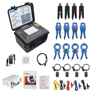 ES4000 Electric Energy Monitor Power Quality Analyzer 3 Phase Power Quality Tester Energy Analyzer
