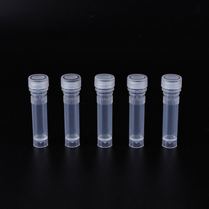 หลอดเก็บรักษาด้วยไนโตรเจนเหลวแบบเกลียวในขนาด 2 มล. ทำจากพลาสติก PP สำหรับห้องปฏิบัติการ - Product Image 2