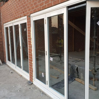 Ventanas y Puertas de Aluminio TOMA China, Puerta Corredera de Vidrio con Marco de Aluminio, Puerta de Doble Acristalamiento
