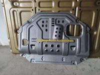 Plaque de protection de couvercle inférieur de protection de moteur 3D en acier en plastique Offre Spéciale résistant aux chocs pour Toyota Wigo Agya 2023