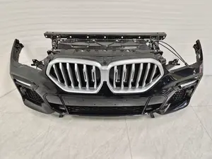 Para BMW <span class=keywords><strong>2023</strong></span> X6 G06 parachoques piezas de coche completo para BMW <span class=keywords><strong>2023</strong></span> montaje de parachoques delantero con rejilla radiador ventilador Sensor de aparcamiento - Product Image 2