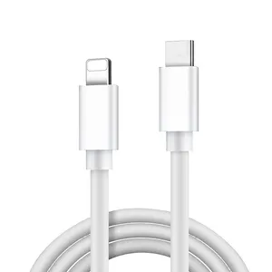 Usine d'origine pour Apple câble fil cordon ligne câbles de charge USB C à L MFI iOS câble de chargeur de Charge de données