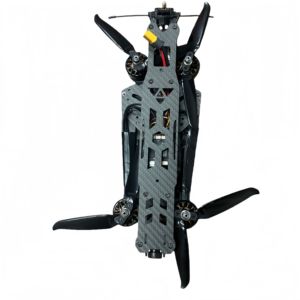 7インチFPV折りたたみ式レーシングドローン 1200TVLカメラ カーボン素材レシーバー 長距離ペイロード3KG FPVドローン - Product Image 2