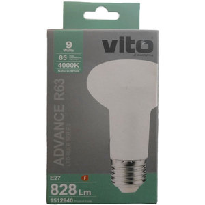 หลอดไฟ LED E27 9W 828Lm 4000K แสงธรรมชาติ - Product Image 2