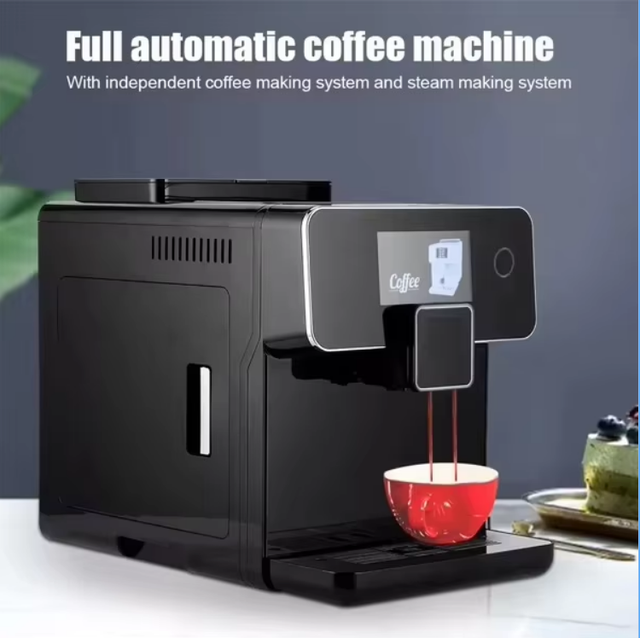 Electric Bean to Cup Hot-Selling Super-Automatic Intelligence Coffee Espresso Makers Machines