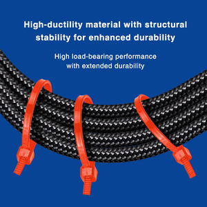 Bridas de Nylon Reutilizables de Calidad Excelente, Color Naranja, 2.5mm X 100mm, KSS, Alta Resistencia, Uso Industrial, Certificadas - Product Image 4