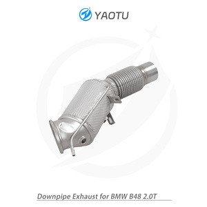 Tuyau d'échappement en acier inoxydable YT avec catalyseur et interface de manchon OPF compatible avec <span class=keywords><strong>BMW</strong></span> 325i 330i 425i B48 2.0T - Product Image 2