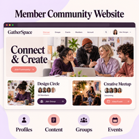Pengembangan Situs Web Komunitas Keanggotaan Khusus untuk Web dan Mobile Dengan Profil Anggota dan Konten Pribadi LionCreate