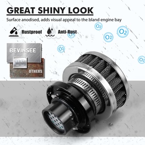 Tapa de llenado de aceite unidireccional BEVINSEE, tapa de válvula, respiradero de cárter para <span class=keywords><strong>BMW</strong></span> 335i 335is 535i 135i E90 E92 E60 E88 E82 E89 <span class=keywords><strong>Z4</strong></span> sDrive35i - Product Image 5