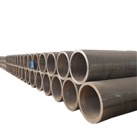 Tuyau en acier sans soudure ASTM A106/A53 Gr. Tuyau en acier au carbone de grade B, Schedule 40, ERW, noir galvanisé, pour applications mécaniques et structurelles