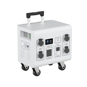 โรงงานจีนผลิตเครื่องกำเนิดไฟฟ้าพกพา AC 3000W แบตเตอรี่ 2560Wh สำหรับตั้งแคมป์กลางแจ้ง - Product Image 1