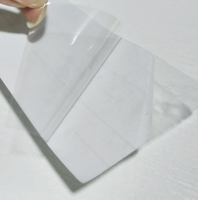 Papier adhésif double face à colle acrylique thermofusible 60g avec doublure en glassine, autocollant adhésif pour étiquettes de stérilisation PP PET, forte adhérence