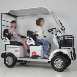 Prix de gros d'usine Nouvelle arrivée 4 roues mobilité Scooter électrique loisirs quadricycle électrique <span class=keywords><strong>Quad</strong></span> Bike avec toit - Product Image 6