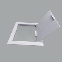 Fengze 22*22 pouces mur de plafond suspendu Non coupe-feu décoratif en plastique matériaux de construction panneau accessoires panneau d'accès