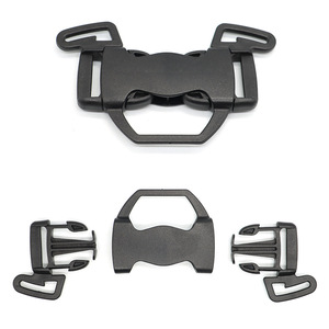 Baby <b>Stroller</b> Safety Buckle 22mmx26mm Plastic Five Point Fastener <b>For</b> Infant <b>Toddler</b> Seat Belt - Product Image 1