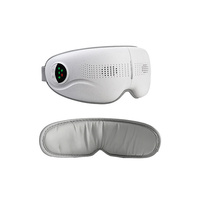 Masseur oculaire portable avec musique Bluetooth, appareil de soin des yeux, masque de sommeil, massage musculaire, cadeau pour maman et papa