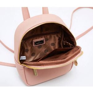 Multi-Function Female Casual PU <b>Leather</b> Shoulder Bag <b>Mini</b> Women <b>Leather</b> <b>Backpack</b> Sky Blue Color - Product Image 5