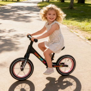 Cadres de vélo à pousser en <span class=keywords><strong>carbone</strong></span> SOARROCS, vélo pour bébé, enfant, mini vélo d'apprentissage, vélo d'équilibre personnalisé en gros, 12 pouces - Product Image 1