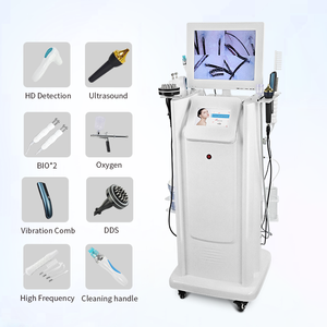 Hair Growth Hair Loss Solution Electric Comb Scalp Analysis Machine Massaging Function Oxygen Technology Stainless Steel KYA - Product Image 1