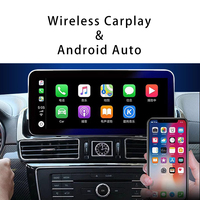 Radio para Auto con Reproductor Multimedia de Pantalla Táctil Android 13 de 12.3 Pulgadas, Snapdragon, Carplay, Navegación GPS para Mercedes Benz ML W166