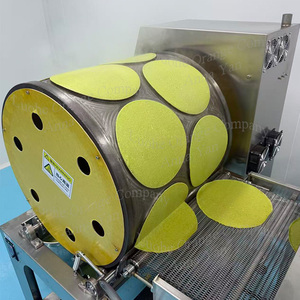 Machine automatique de fabrication de rouleaux de tortilla ronds de 4, 6 et 8 pouces, machine à rouleaux de printemps vietnamiens frais - Product Image 2