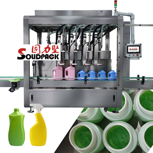 Máquina de llenado automática Solidpack con bomba de rotor de doble cabezal para gel de ducha, exfoliante corporal, crema y pasta - Product Image 3