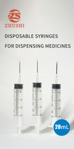 ZS 공장 공급 멸균 일회용 플라스틱 루어 잠금 인슐린 주사기 (25GA 바늘 포함) 병원용 1ml-50ml 용량 - Product Image 2