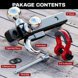 360 độ xoay ba-bóng vành đai có thể tháo rời Trailer cánh tay cao cấp Trailer Hitch kéo thiết bị - Product Image 2