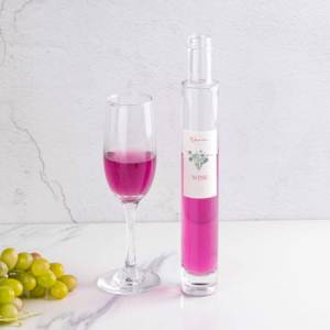 Offre Spéciale 180ml Bouteille En Verre <span class=keywords><strong>Sans</strong></span> <span class=keywords><strong>Alcool</strong></span> Vin Doux Tequila Shot Étiquette Noire <span class=keywords><strong>Whisky</strong></span> pour Noël Bouchon À Vis Bonbons Nouilles - Product Image 3