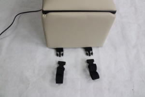 Reposabrazos universal multifuncional para asiento trasero de coche, caja de almacenamiento con luz de ambiente, portavasos personalizable, reposabrazos para asiento trasero - Product Image 5