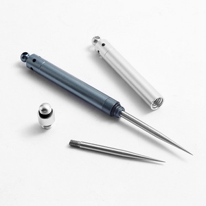 Factory direct stock of 304 portable stainless steel toothpicks, household toothpicks, multi-functional fruit toothpicks. - Product Image 1