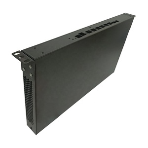 Oem 1u Short Depth Aluminum Server Chassis Rack Mount Atx Servers <strong>Case</strong> Chassis High Strength Anodized Sheet Metal Enclosure - Product Image 1