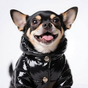 Cappotto Invernale di Lusso per Cani di Taglia Piccola e Media, Abbigliamento a Quattro Zampe di Alta Qualità, Moderno Tinta Unita in Poliestere e Cotone Lavabile - Product Image 2