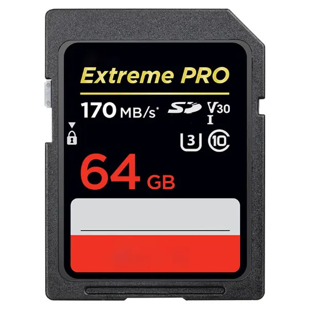 Original Extreme Pro SD card 32GB 64GB 128GB 256GB Camera Memory Card