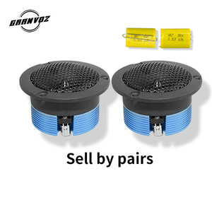 Altavoz de agudos tipo Super <span class=keywords><strong>Bullet</strong></span> de neodimio de <span class=keywords><strong>3</strong></span> pulgadas, de aluminio fundido a presión, con bobina de voz de titanio de 1 pulgada y 4 ohmios, 160W máx. para vehículos. - Product Image 1