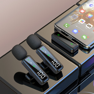 Micrófono Lavalier inalámbrico H67 Reducción de ruido para teléfonos IOS Android Grabación de transmisión en vivo de TikTok - Product Image 2