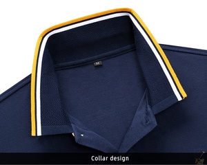 T-shirt pour homme de haute qualité à séchage rapide brodé 100% coton à manches courtes T-shirt en tissu tricoté imprimé unique - Product Image 4