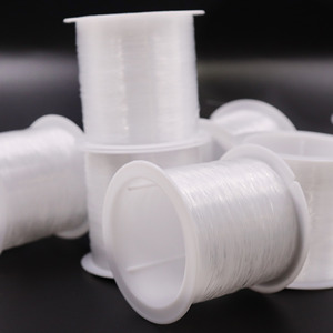 Nhà Máy Nguồn Cung Cấp 0.45Mm Rõ Ràng Đàn Hồi <span class=keywords><strong>Nylon</strong></span> Chủ Đề Beading Dây Dây Dây Cho Thêu Crochet May Đồ Trang Sức Thô Phát Hiện - Product Image 5