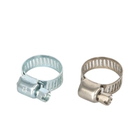 Engrenage à vis sans fin en acier inoxydable Type américain colliers de serrage Clips de fixation pour voitures tuyaux d'échappement automobiles