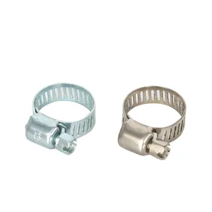 Fascette stringitubo <span class=keywords><strong>di</strong></span> tipo americano con ingranaggio a vite senza fine in acciaio inossidabile clip <span class=keywords><strong>di</strong></span> fissaggio per <span class=keywords><strong>tubi</strong></span> <span class=keywords><strong>di</strong></span> <span class=keywords><strong>scarico</strong></span> automobilistici per auto - Product Image 1