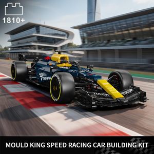 Yuxing Model King Flagship Store MCL Coche de Carreras de Plástico ABS, Bloques de Construcción Educativos, Modelo de Juguete para Ensamblar, 40 Piezas, Escala <span class=keywords><strong>1</strong></span>:10 - Product Image 2